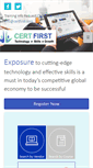 Mobile Screenshot of certfirst.com